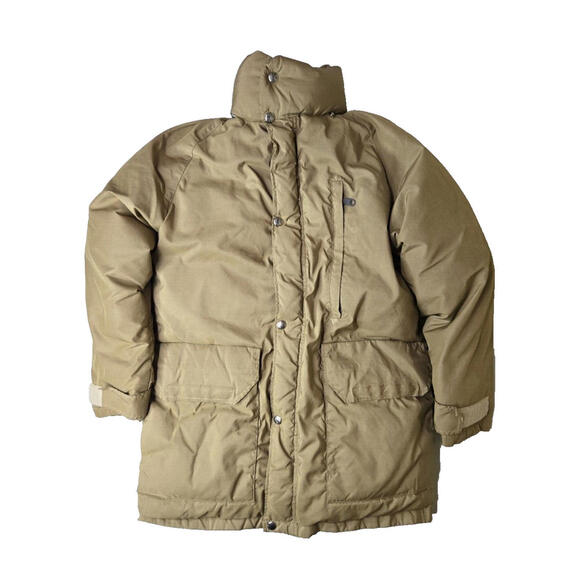 North Face Vintage 80s Brown Label Goose Down Parka Puffer Jacket Womens Small S - Picture 1 of 8